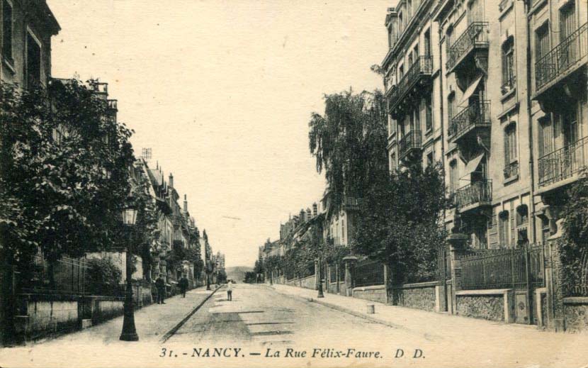 La rue Félix Faure