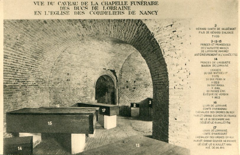 Caveau de la chapelle