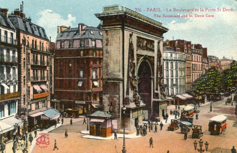 Boulevard et Porte Saint-Denis