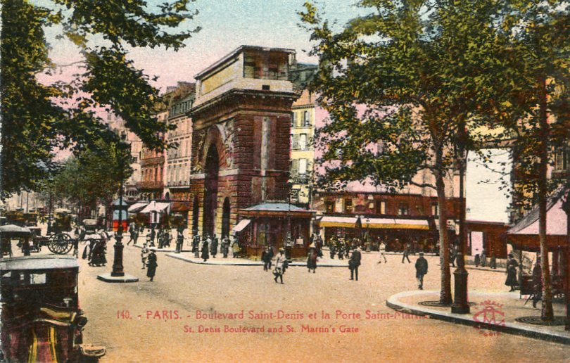 Boulevard et Porte Saint-Denis