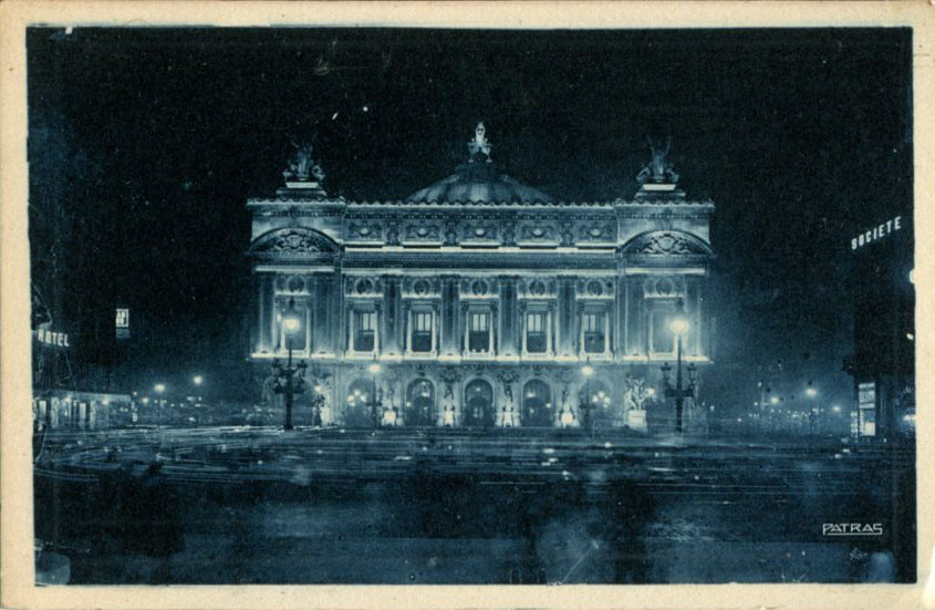 Illumination de l'Opéra