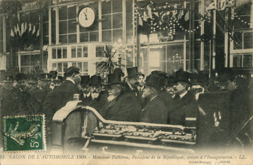 Salon automobile-1908