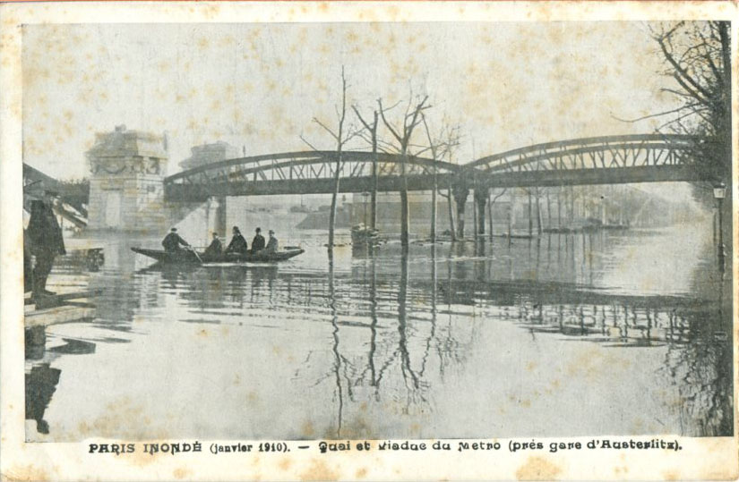 Quai et viaduc du métro d'Austerlitz