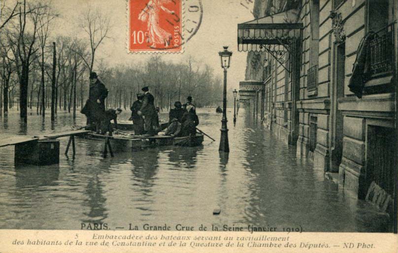 Rue de Constantine et Questure de la Chambre des Députés