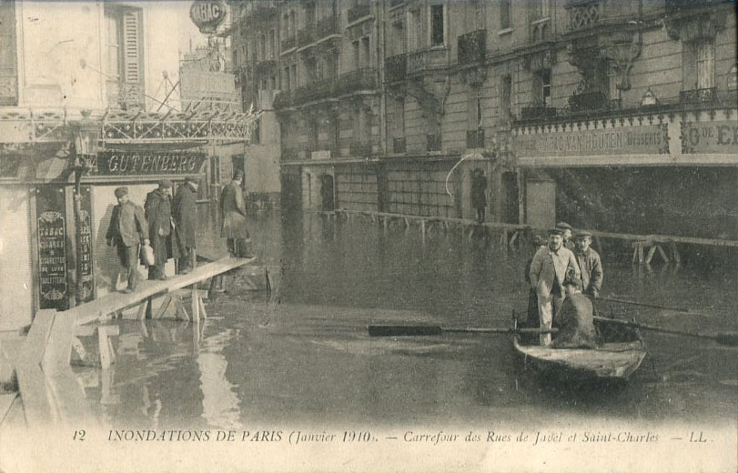 Rues de Javel et Saint-Charles