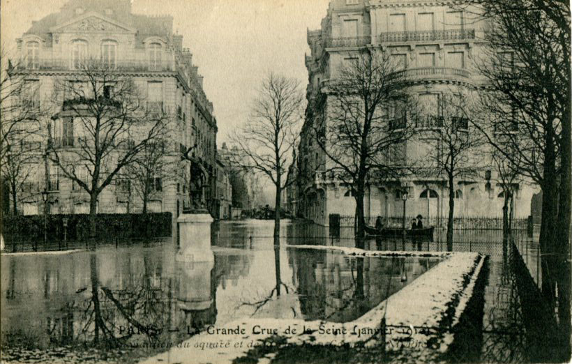Square et rue Jean Goujon
