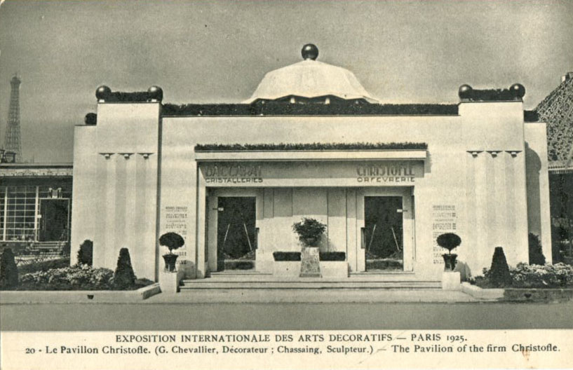 Pavillon de "Christofle et Baccarat"