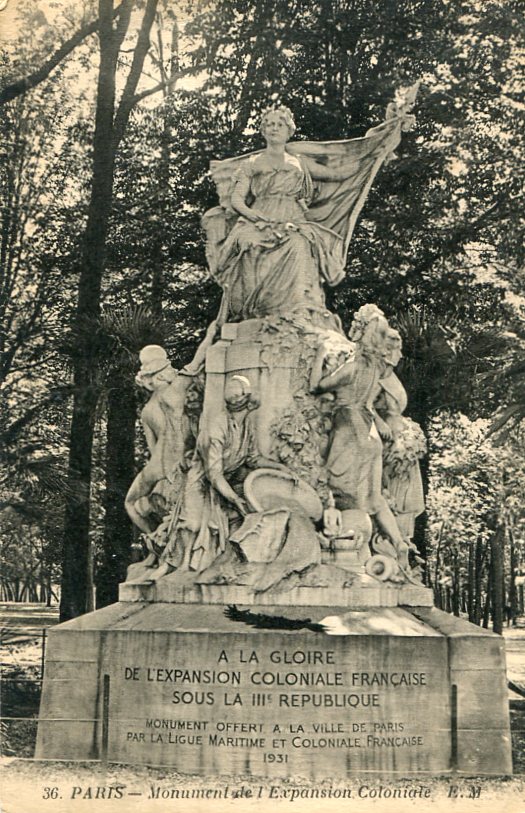 Monument de l'Exposition Coloniale
