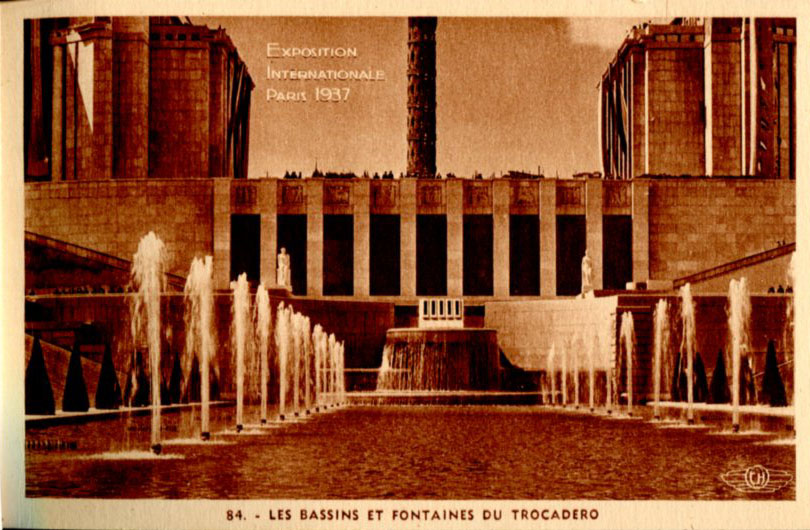 Bassins et fontaines du Trocadéro