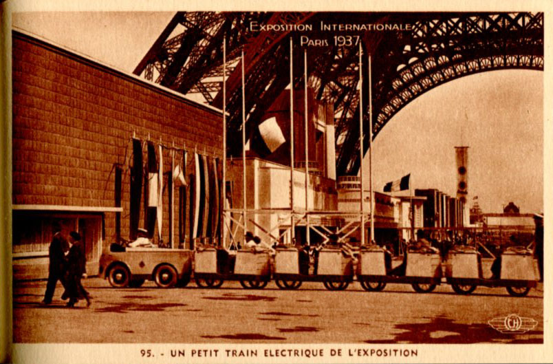 Train électrique de l'Exposition