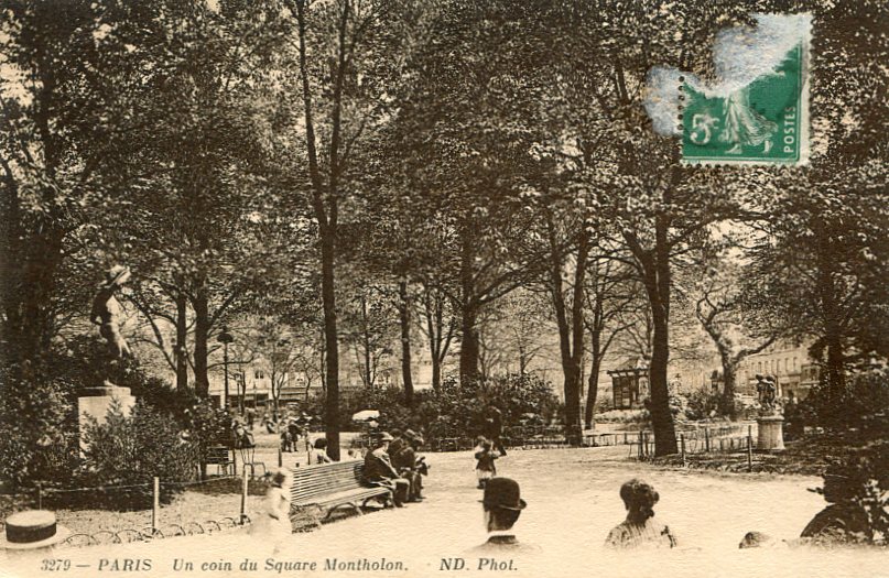 Un coin du square