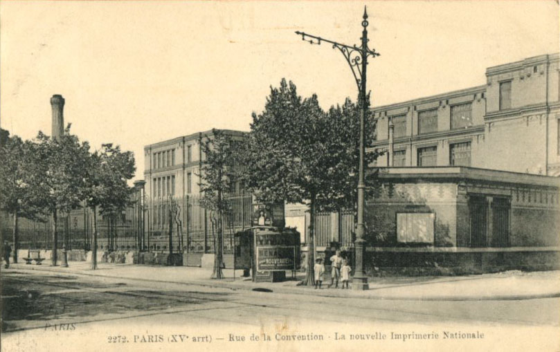 Rue de la Convention - Imprimerie Nationale