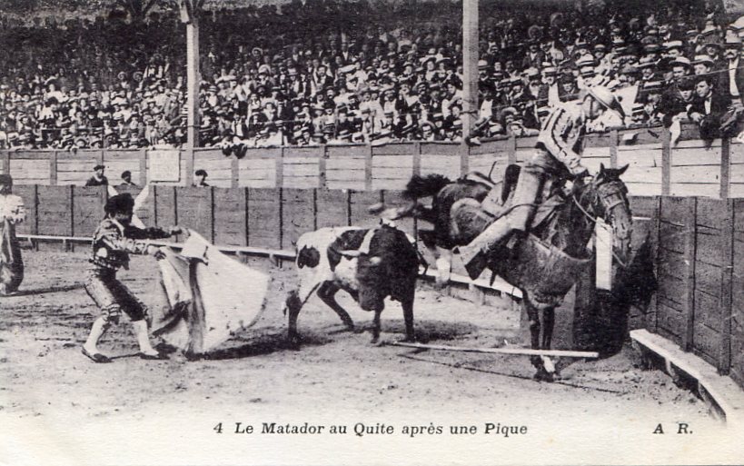 4 - Le matador au quite après une pique