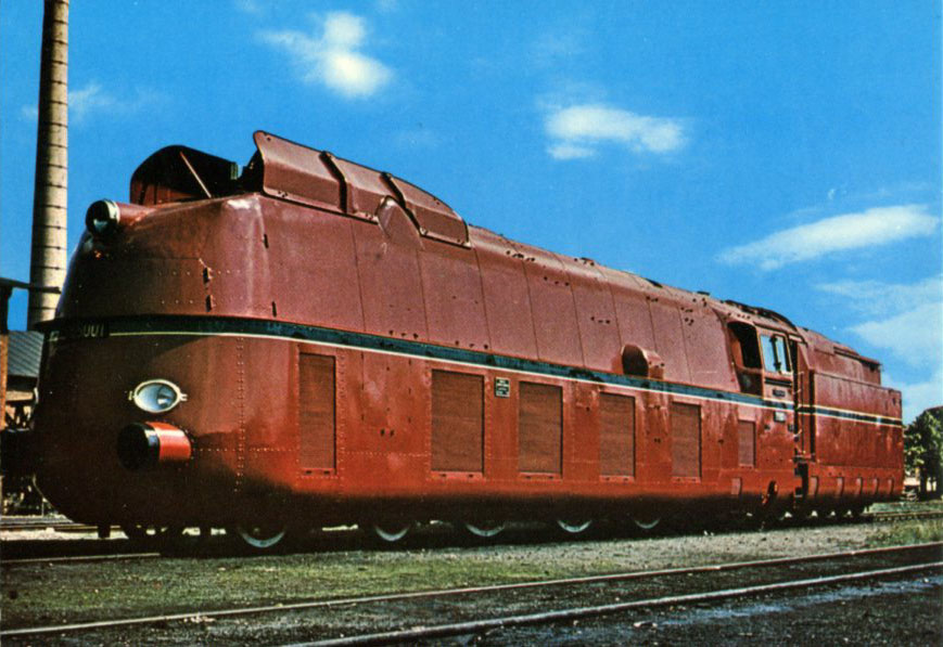 Locomotive "05 001" pour trains rapides