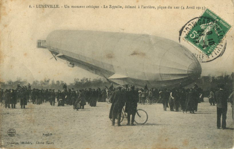 6- Lunéville : le Zeppelin