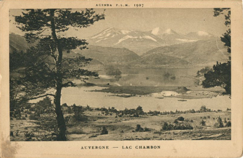 1927-Lac Chambon