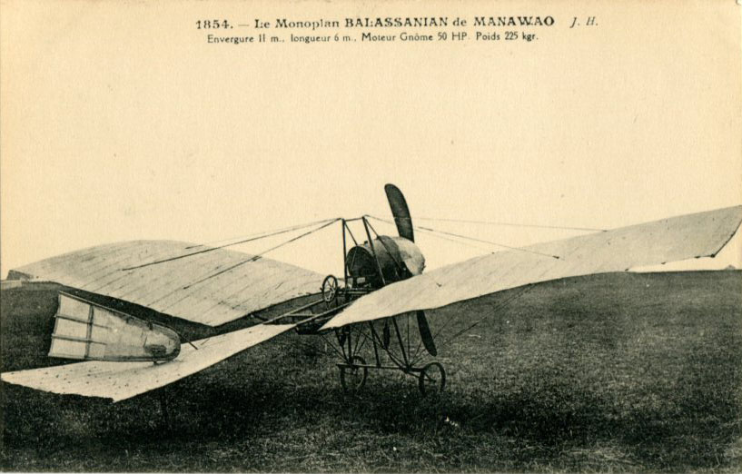 Monoplan Balassanian de Manawao