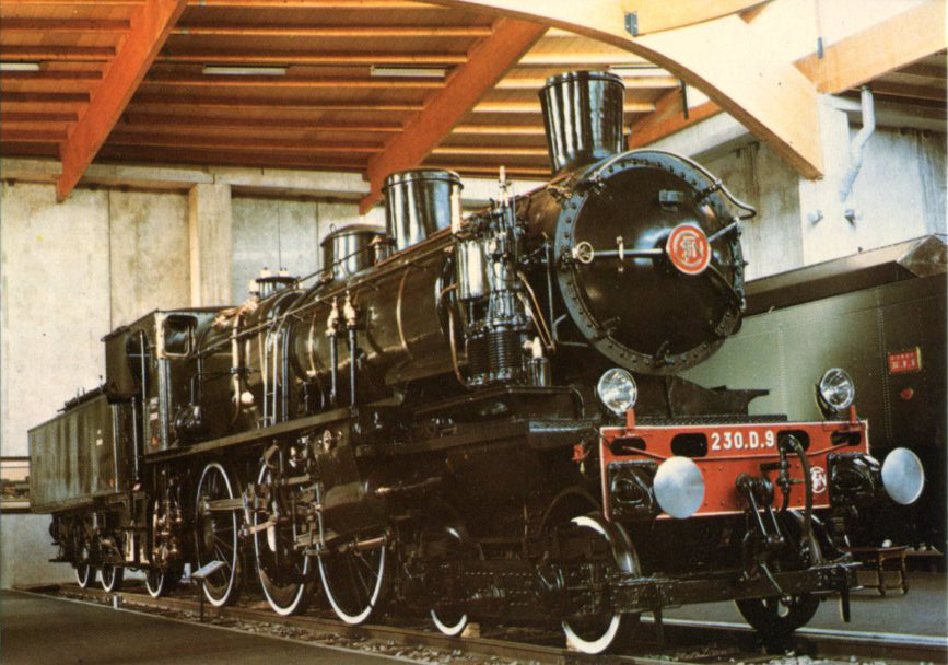 Locomotive 2-230 D9 (1908-1933)