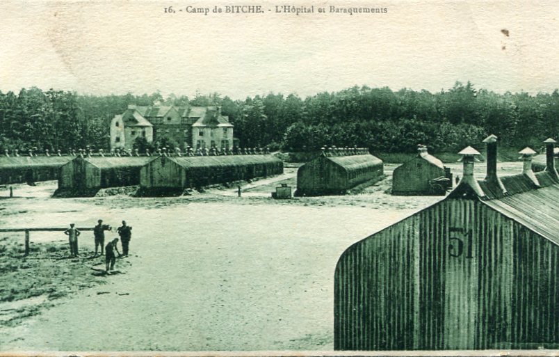 Hôpital et Baraquements