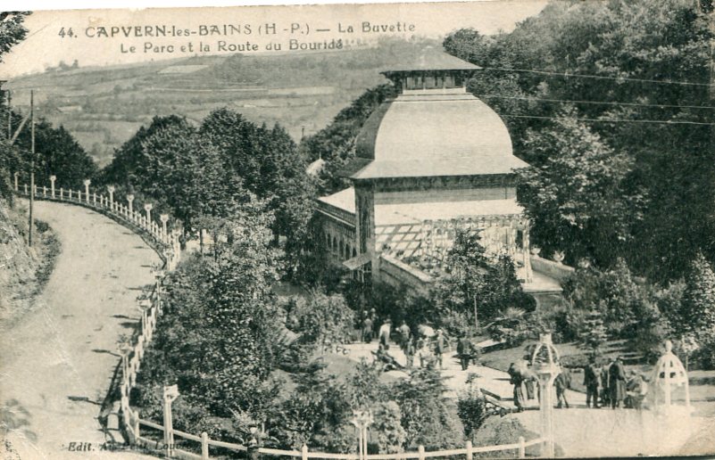 Buvette, Parc et route du Bourida