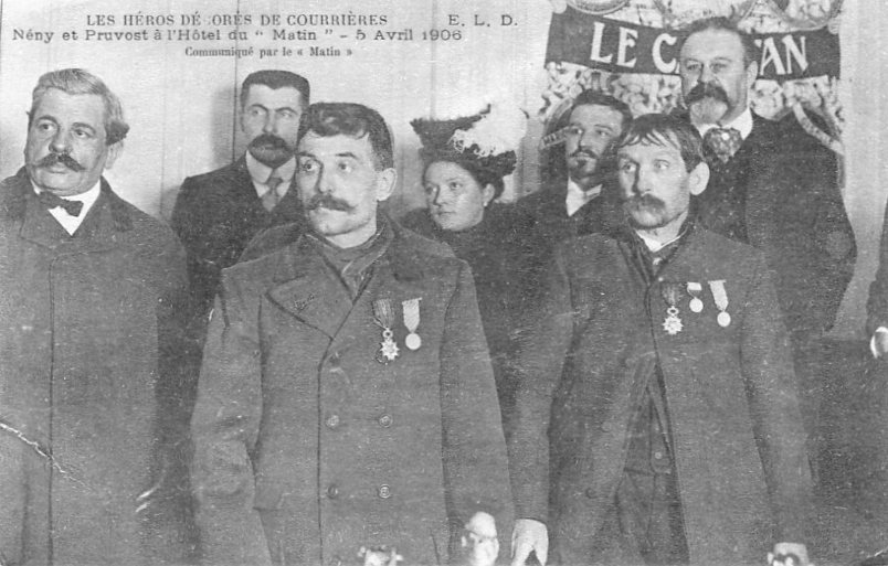 Héros décorés de Courrières