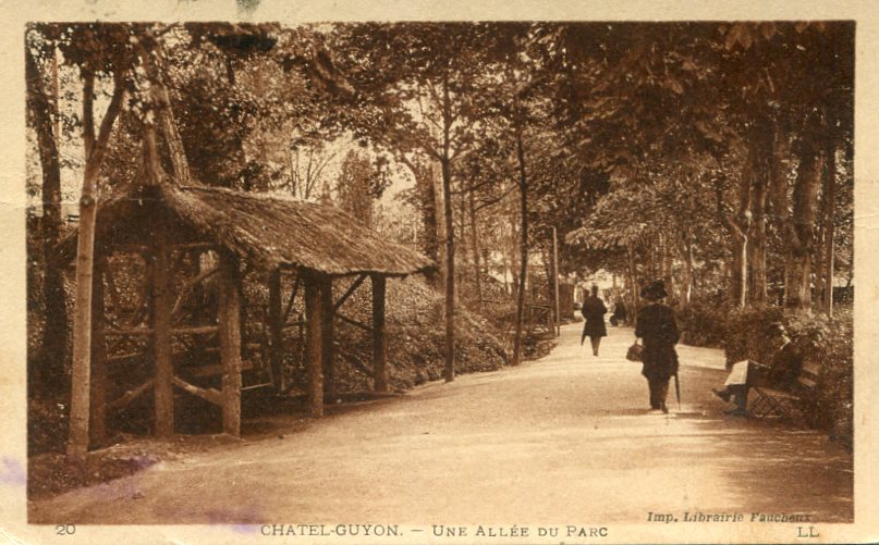 Une allée du Parc
