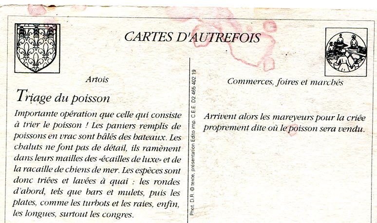 Triage du poisson -r