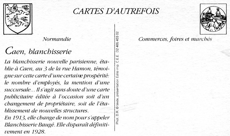 Caen, blanchisserie -r