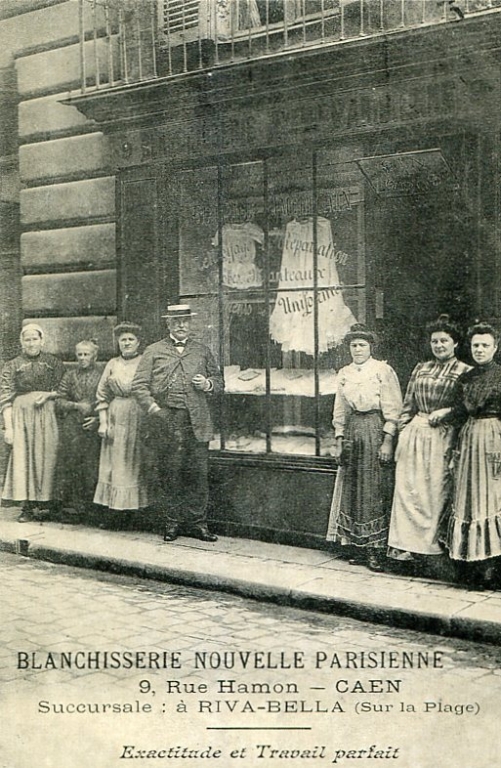 Caen, blanchisserie -v