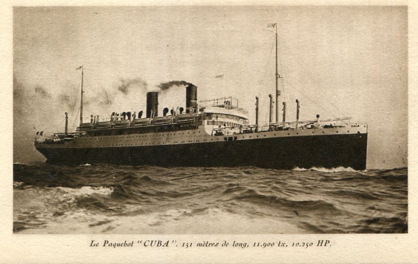 Le Paquebot "Cuba"