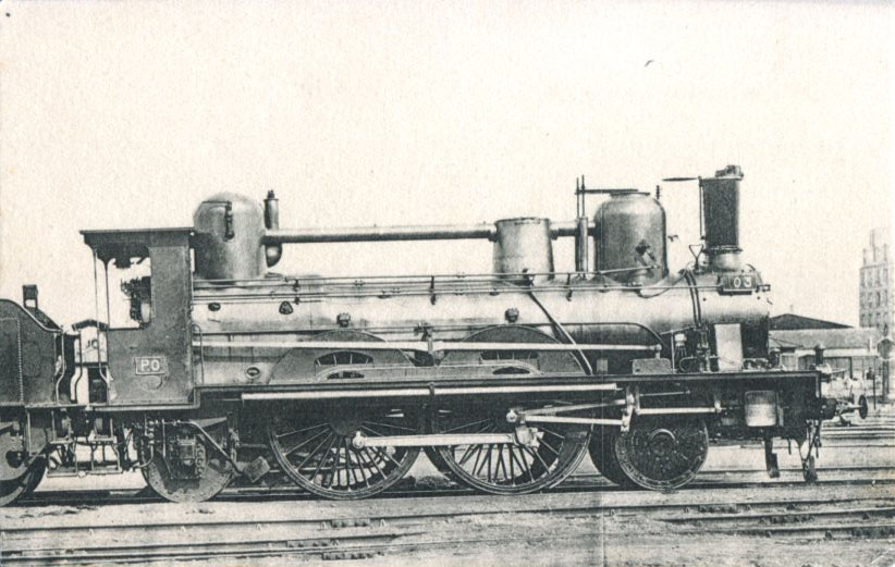 447 - Locomotives de l'Orléans (1893)-r