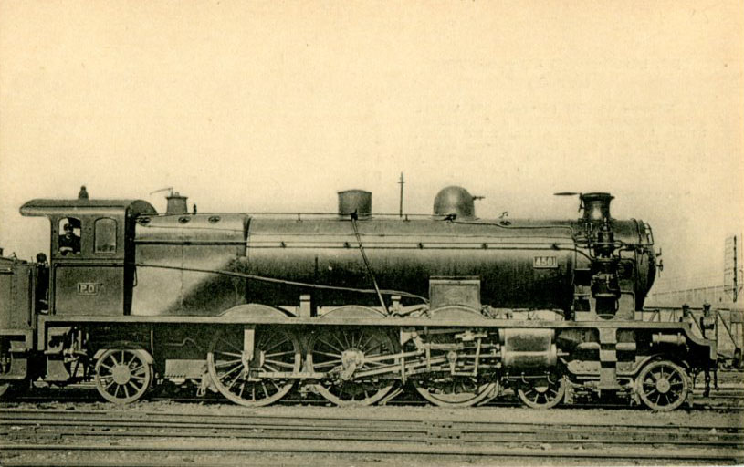 1407 - Locomotives du Sud-Ouest, ex PO (1907-1909)-r