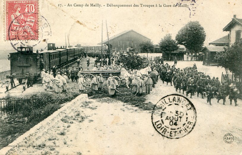 Débarquement des troupes