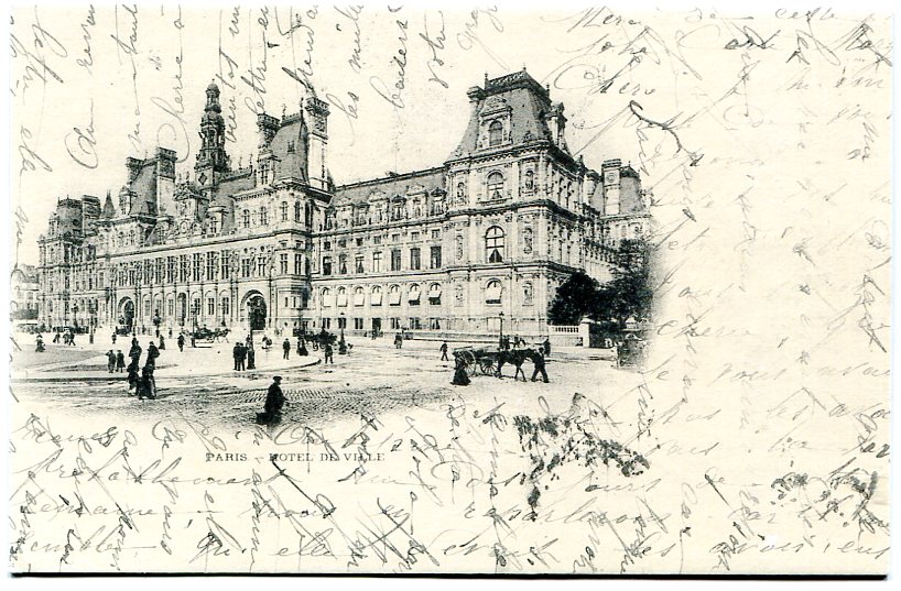 Paris, Hôtel de Ville -v