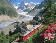 17 - Train à crémaillère de Chamonix à Montenvers (Mer de Glace)