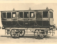 Wagons voyageurs du chemin de fer de Paris à Orléans
