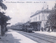 Gares françaises, côté voies, dépôts... (CPA)