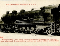 2 - Série "Les locomotives françaises" [cartes non numérotée]
