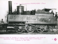 1 - Série "Les locomotives françaises" (cartes numérotées)