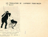 1 - Les tribulations de l'Apprenti franc-maçon (Édition "Librairie antisémite")