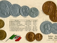 06 - Timbres, monnaies, drapeaux, hymnes... anciens, à travers des cartes postales