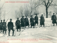 Skieurs militaires à Gérardmer 