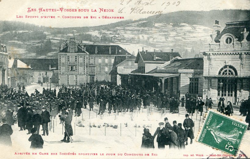 Arrivée des sociétés sportives