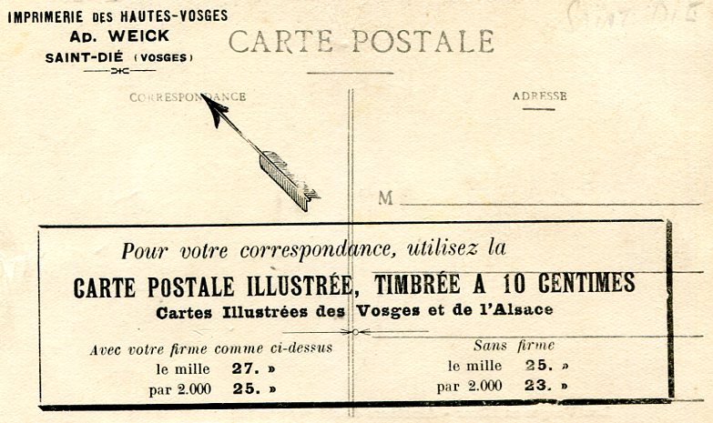 Verso de la carte précédente