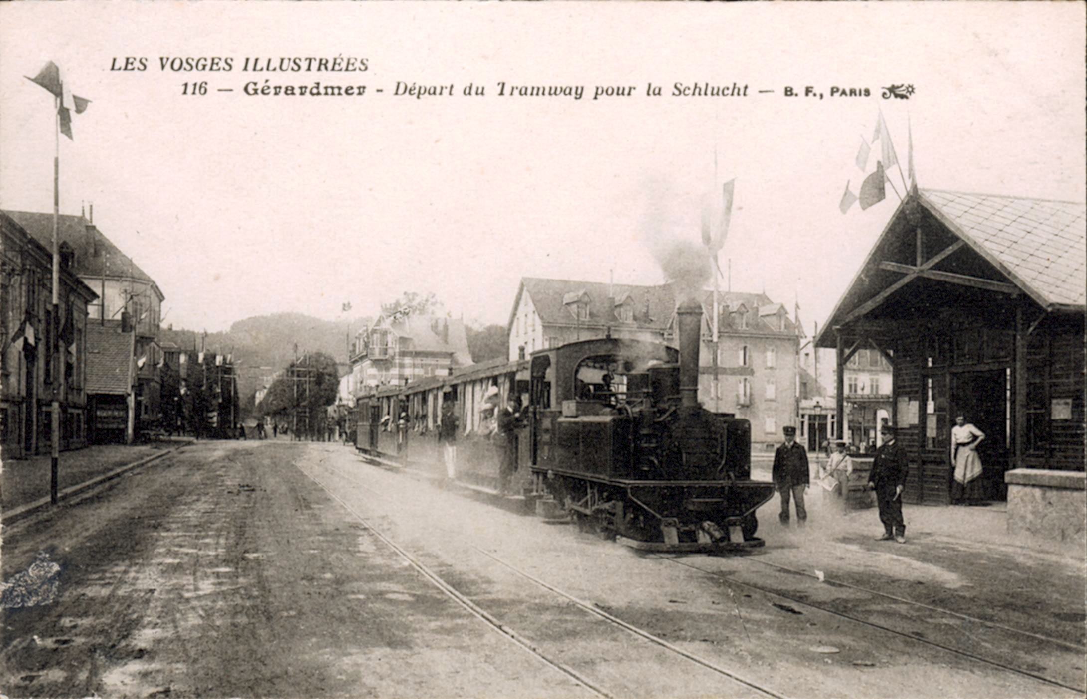 ■ Départ du tramway