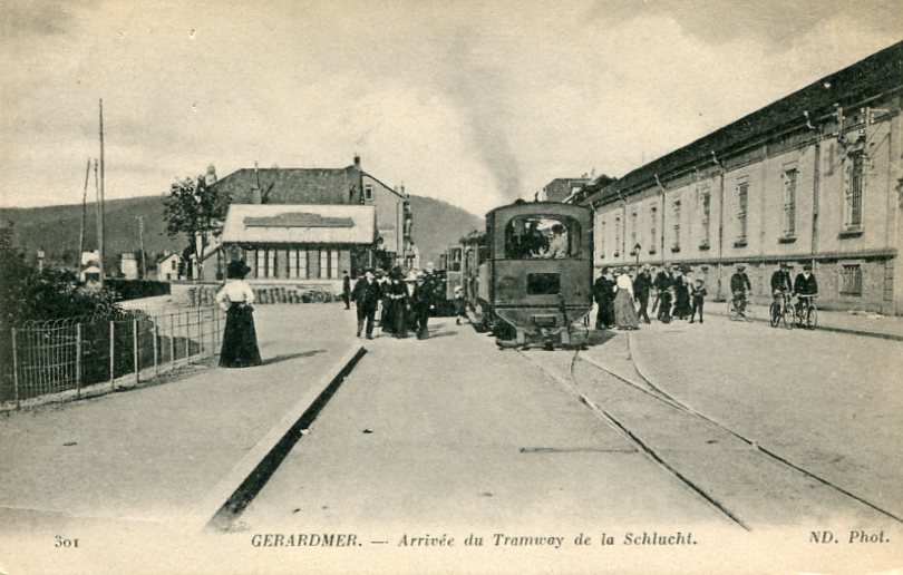 Arrivée à Gérardmer