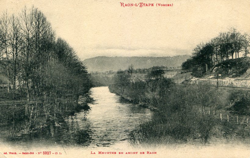Meurthe en amont de Raon