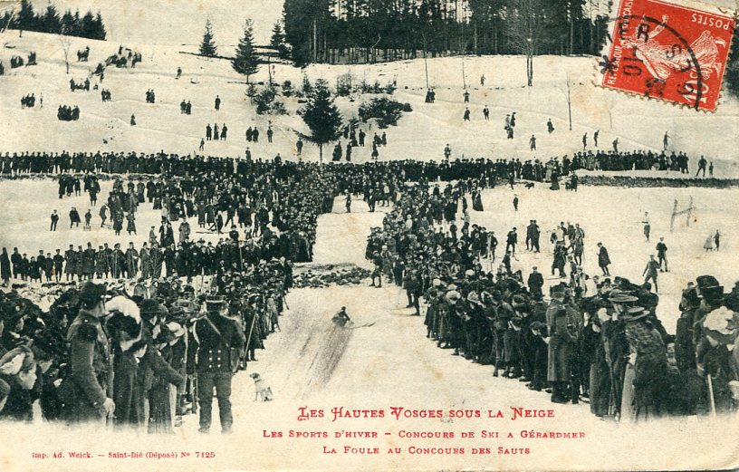 Foule au concours des sauts
