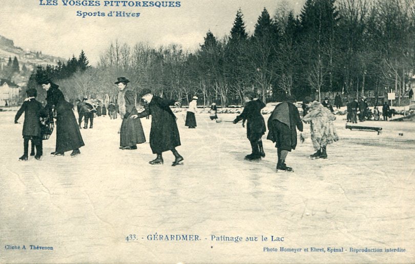 Patinage sur le Lac