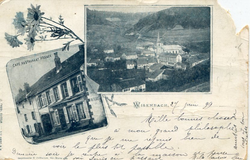 Vue générale et caté-restaurant Werner